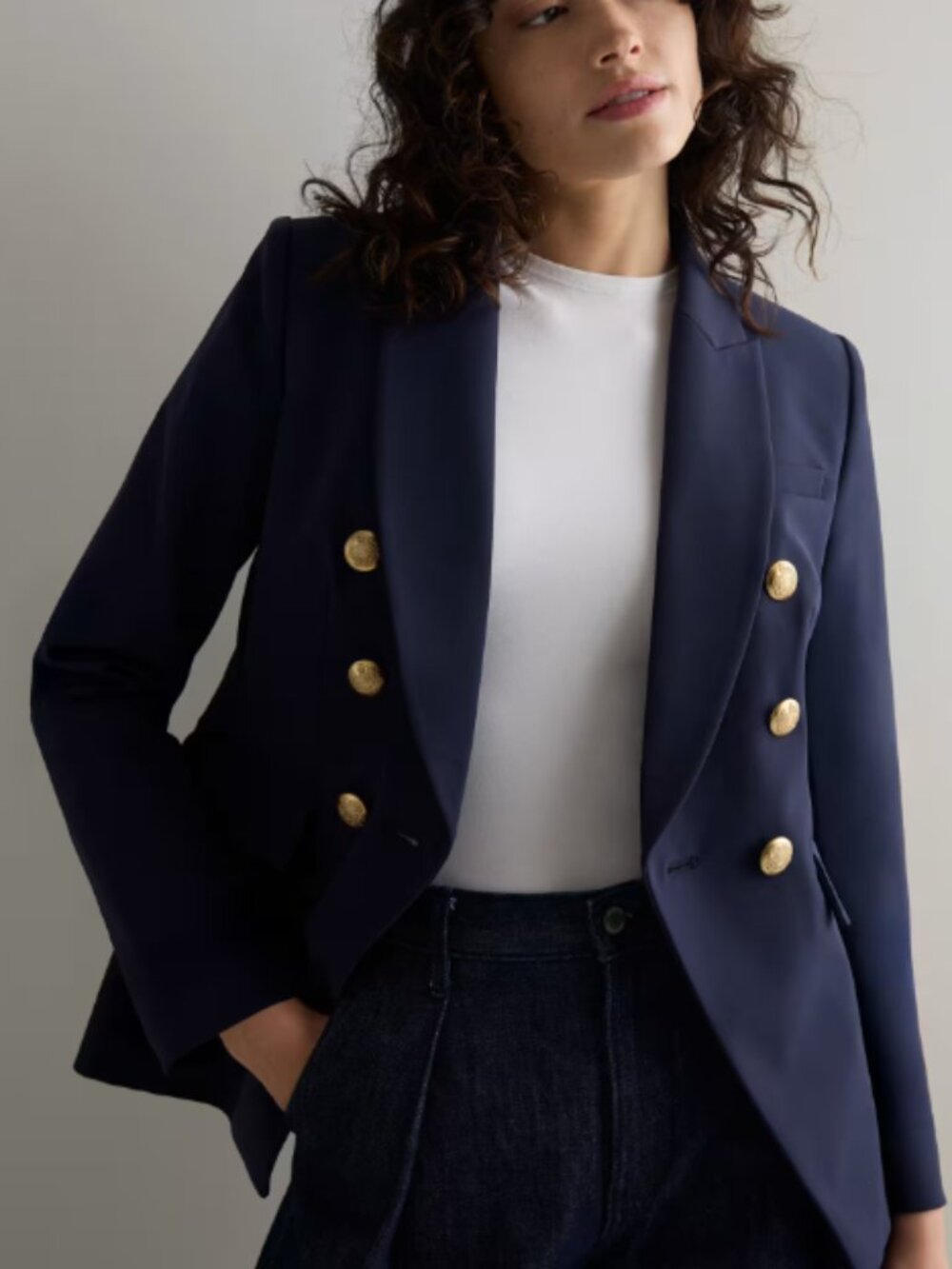 Quince Scuba Captain's Convertible Blazer - Medium